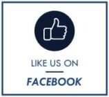 Like us on social media graphic